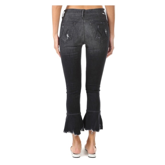 MOTHER Denim The Cha Cha Chew in Leave the Light On (Washed Black/Dark Gray) - Picture 2 of 11